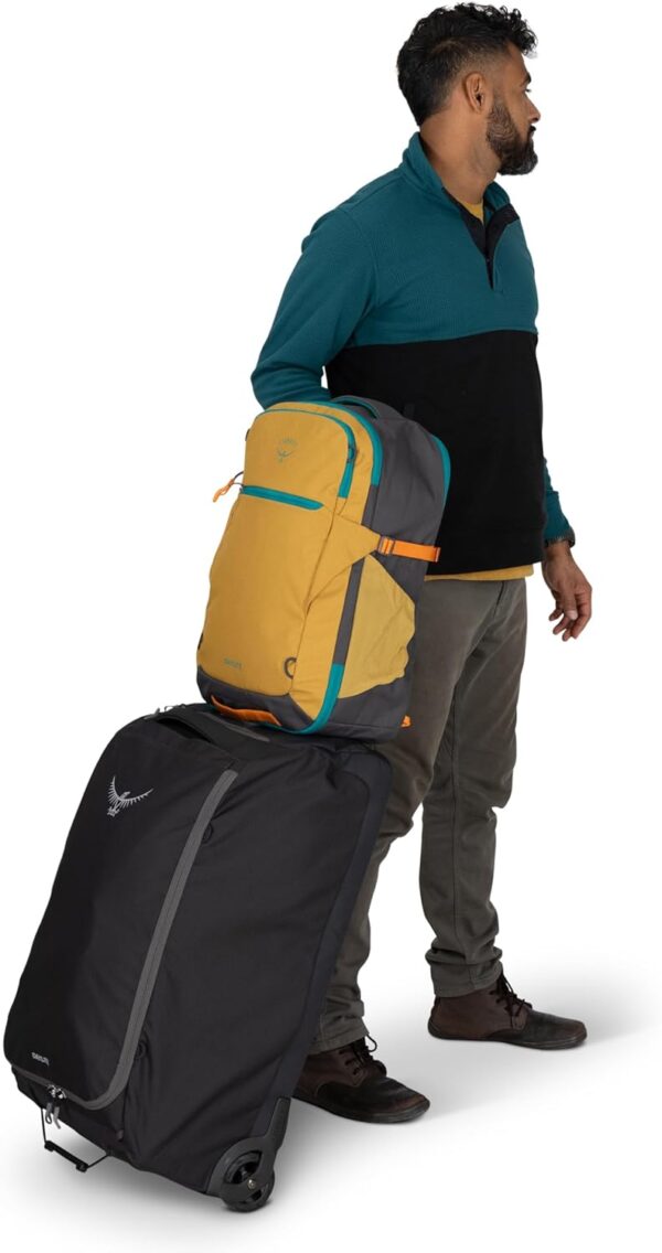 Osprey Daylite 35L Travel Pack, Tumbleweed Yellow/Tunnel Vision - Image 11