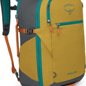 Osprey Daylite 35L Travel Pack, Tumbleweed Yellow/Tunnel Vision