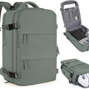coofay Travel Backpack For Women Men Airline Approved Carry On Backpack Flight Approved Waterproof Sports Luggage Backpack Casual Daypack Small Hiking Backpack