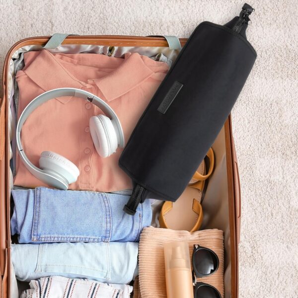 Hair Tools Travel Bag and Heat Resistant Mat for Flat Irons, Straighteners, Curling Iron, and Haircare Accessories, 2-in-1 design, with Interior Pockets, Portable Organizer - Image 5
