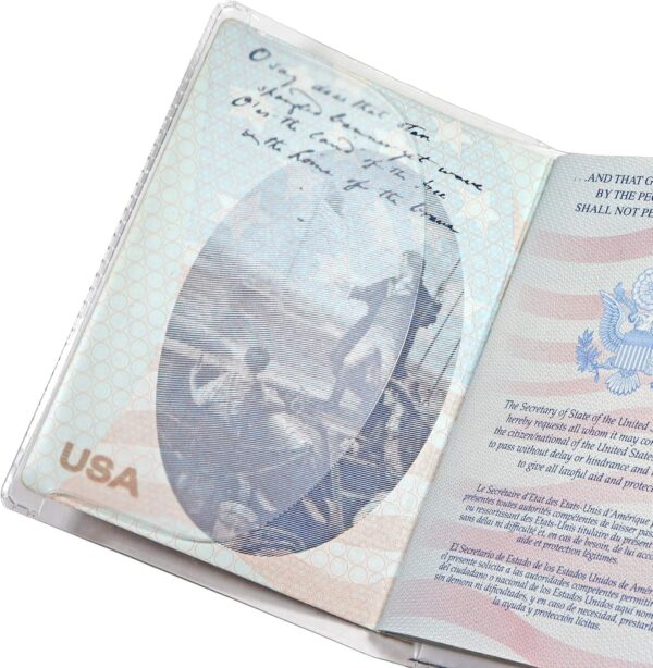 Millennial Essentials unisex-adult Waterproof Clear Passport Cover Plastic Passport Protector Vinyl ID Card Protector Case Holder Travel Pack of 6, - Image 6